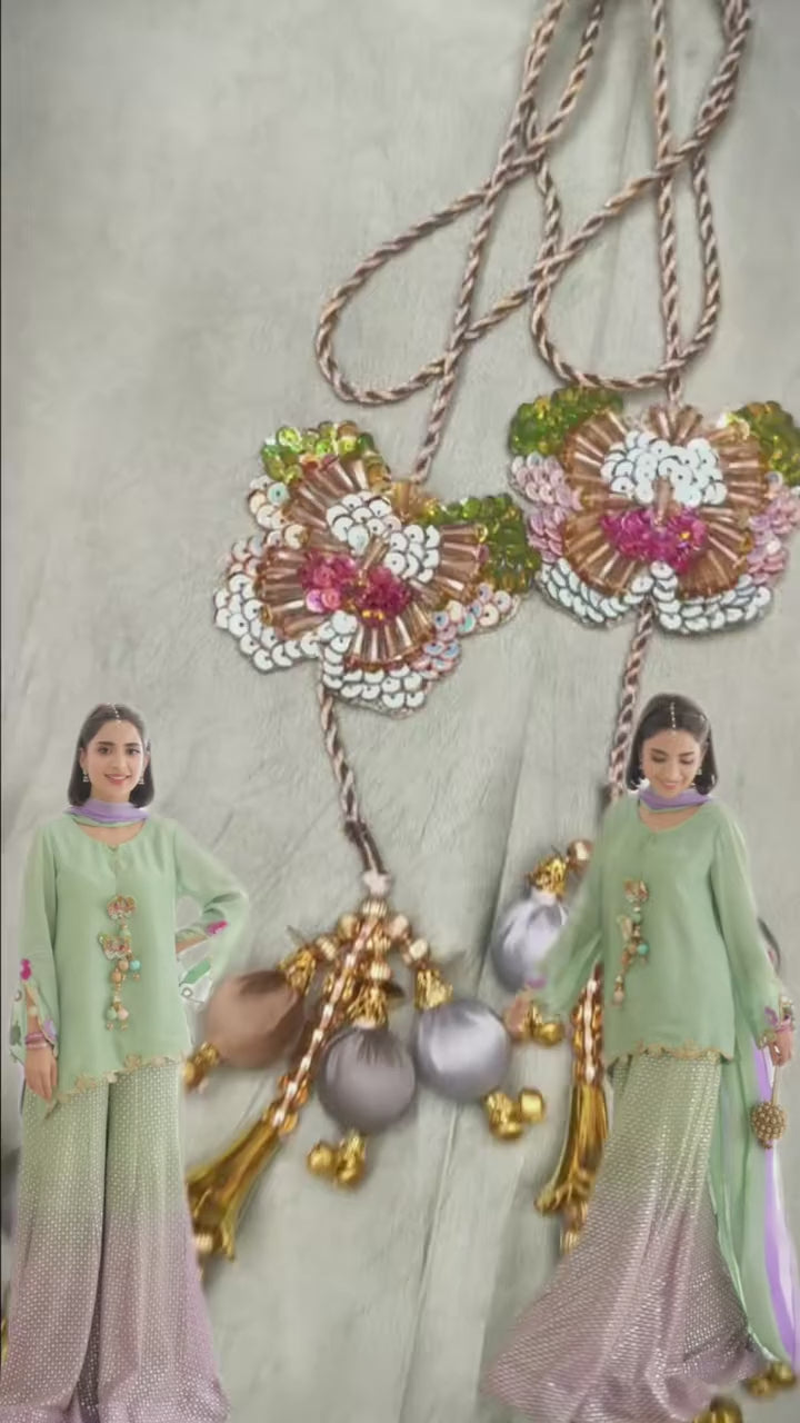 Sana Sharara 3-Piece Set